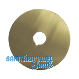 Abdeckungen f�r T�rgucker 70, 14, 5 mm, Messing poliert