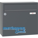 RENZ Aufh�ngebriefkasten SERIE 17 - 370 x 330 x 145, anthrazitgrau RAL 7016