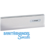 RENZ Einwurfklappe zu T�r-Durchwurfbriefkasten, 370 x 82 mm, silber eloxiert