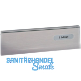 RENZ Einwurfklappe zu T�r-Durchwurfbriefkasten, 370 x 82 mm, Edelstahl