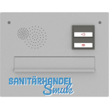 RENZ Frontplatte eckig, 360 x 280 mm, silber eloxiert