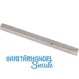 OGRO Dr�ckerstift PR 114 - Vierkant: 8 mm, 128 mm, Stahl verzinkt