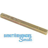 OGRO Dr�ckerstift PR 114 PB FS - Vierkant: 9 mm, 123 mm, Stahl verzinkt