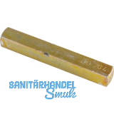 OGRO Dr�ckerstift PR 127 FS - Vierkant: 9 mm, einseitig, 76 mm, Stahl verzinkt