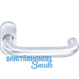 OGRO Dr�ckerlochteil PREMIUM 8100 FS/6620 - mit Rosette, Alu silber eloxiert