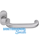 OGRO Dr�ckerlochteil PREMIUM 8100 A FS/6621 - mit Rosette, Edelstahl matt