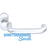 OGRO Dr�ckerlochteil PREMIUM 8100 A/6621 - mit Rosette, Alu silber eloxiert