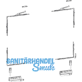 HAUTAU ATRIUM HKS 200 Z Grundkarton, Versatz 9 mm, rechts, 160 kg