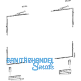 HAUTAU ATRIUM HKS 200 Z Grundkarton, Versatz 13 mm, links, 160 kg