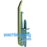 GEZE Balkont�rheber Huba Fix, Stahl verzinkt/Aluminium neusilber eloxiert