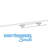 HAUTAU ATRIUM HKS 160 S Gleitscheren-Set, Halteschiene, wei�, FFB 901-1250 mm