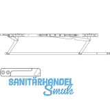 HAUTAU ATRIUM SP komfort Gleitscheren-Set, FFB 750-900 mm, rechts