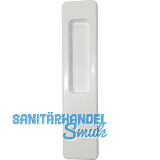 HAUTAU ATRIUM HS Griffmuschel au�en, Aluminium wei� RAL 9016