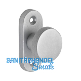 Hebet�rknopf - 35mm, Flachform, silber eloxiert