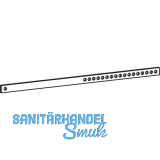 HAUTAU ATRIUM HS Verbindungsstange flach, Gr. 200, FFB 1501-2000, Stahl