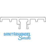 HAUTAU ThermoTop Adapterprofil, L=3500 mm, grau