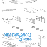 HAUTAU ThermoTop 2.1 Zubeh�r-Beutel 123 Holz, TS bis 88 mm, Schema A, rechts