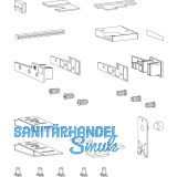 HAUTAU ThermoTop 2.1 comfort Zubeh�r-Beutel Holz, TS bis 68 mm, Schema A, links