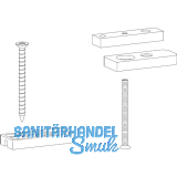 HAUTAU ATRIUM HS Zubeh�r-Beutel f�r Fl�gelanschlagmontage auf LS/FS, grau