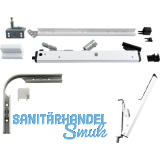 HAUTAU FL190 �ffnerschere mit Aufschraub-Fl�gelbock Euronut Ausf�hrung E weiss