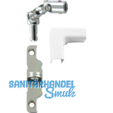 HAUTAU FL190 Winkel-Doppelkreuzgelenk-Set 200 WA Stahl verzinkt / wei�