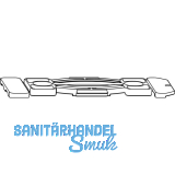 MACO Fiber-Therm Schnapper f�r Laufschiene flach, Kunststoff grau (356613)