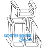 MACO Fiber-Therm Grundk�rper Verbreiterungsverbinder 140 mm, silber (455125)