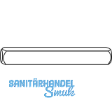 MACO HS Vierkantstift Griff innen/au�en, TS68, VK 10x138 mm, Stahl (30016)