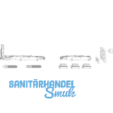 MACO HS Grundkarton Laufwagen 200 kg, silber (102206)