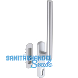 MACO HS Griffgarnitur 12, PZ innen, TS 69-78 mm, Alu silber eloxiert (103644)