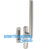 MACO HS Griffgarnitur 12, PZ innen, TS 69-78 mm, Alu titan eloxiert (103645)