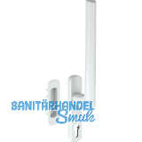 MACO HS Griffgarnitur 12, PZ innen, TS 69-78 mm, Alu wei� beschichtet (103646)