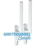 MACO HS Griffgarnitur 12, PZ innen/au�en, TS 56-68 mm, wei� (103670)