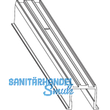 MACO HS F�hrungsschiene oben fl�chenb�ndig, silber, L=6500 mm (467776)