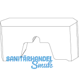 MACO Fiber-Therm Dichtungsst�ck f�r Laufschiene hoch Schema C, schwarz (473391)