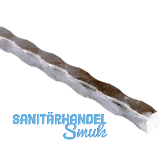 ARTEFERRO Langmaterial, Profil, 14 x 14 x 3000 mm, Schmiedeeisen geh�mmert