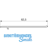 GU Thermostep 164 Trittschwelle P1642, L=2500 mm, Alu silber eloxiert
