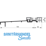 GU Timberstep 164 Grundk�rper Bodenschwelle L=6700 mm silber