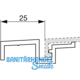 GU Thermostep/Timberstep Verbreiterungsprofil P 1051, L=6700 mm, silber eloxiert