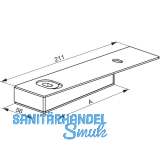 GU Thermostep 204 Rahmen-Eckverbinder-Set unten IV88/90/92