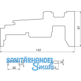 GU Thermostep 164 Bodenschwellen Verbinder-Set