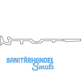 GU Thermostep 204 Glashalteprofil Panoramaverglasung Holz-Alu L=3300mm silber