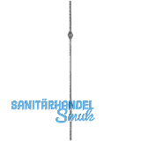 ARTEFERRO Zierstab VK 12 mit 2 Kn�pfe, L�nge 1000 mm, Schmiedeeisen geh�mmert