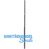 ARTEFERRO Anfangstab mittig gedreht, 30x30 x1200mm, Schmiedeeisen