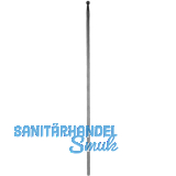 ARTEFERRO Kugelstab glatt, rund, 1000 mm, Schmiedeeisen