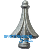 ARTEFERRO Spitze H�he 80 mm, Base D, Schmiedeeisen