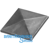 ARTEFERRO Abdeckkappe, 50 x 50 mm, Schmiedeeisen