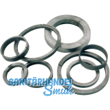 ARTEFERRO Ring � 110 mm, Profil 12 x 6 mm, Schmiedeeisen