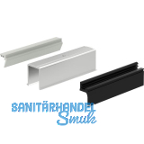 GU HS F�hrungsschienen-Set oben P2301 L=3100 mm silber eloxiert