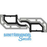 GU-937/934 HS Mittelsto�sicherung-Set Fl�gelabstand 25-29 mm L=2900 mm grau